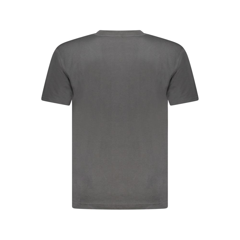K-WAY Black Cotton Mens Men's T-Shirt