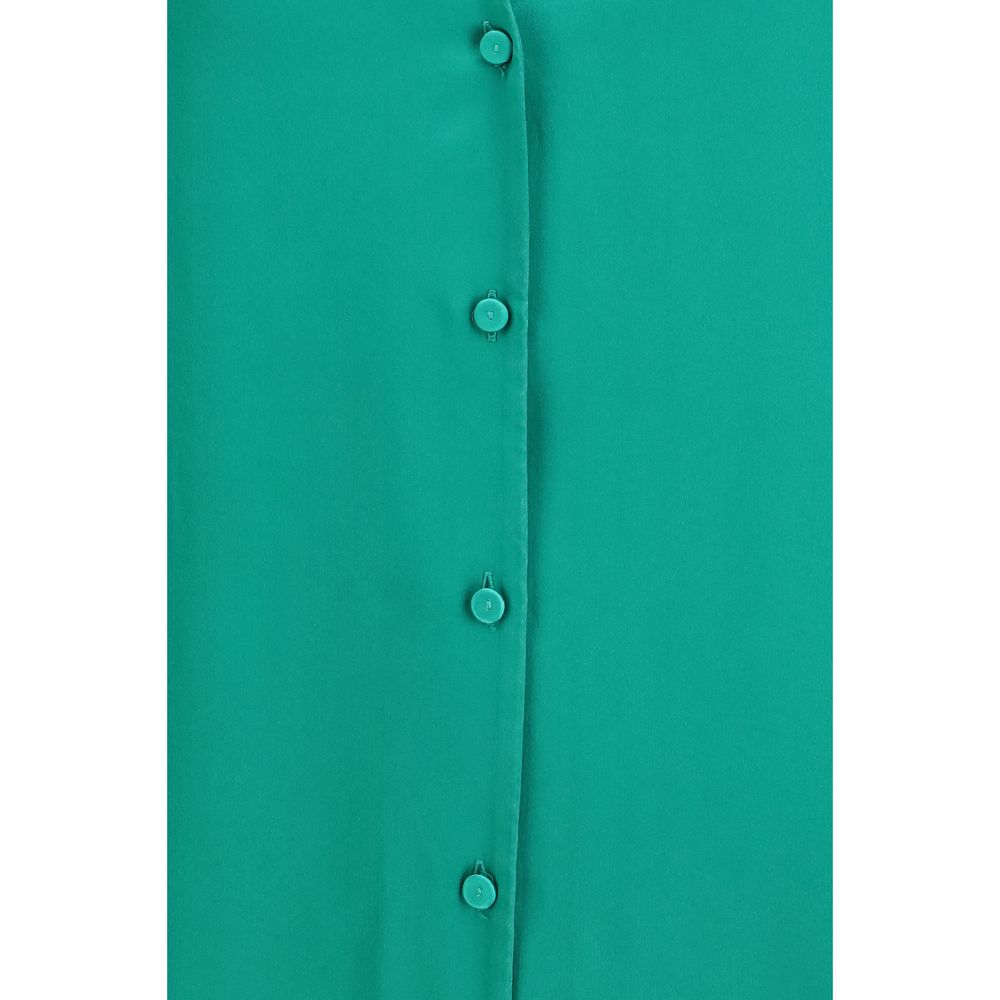 Forte_Forte Bicolor Silk Dress Women's Shirt