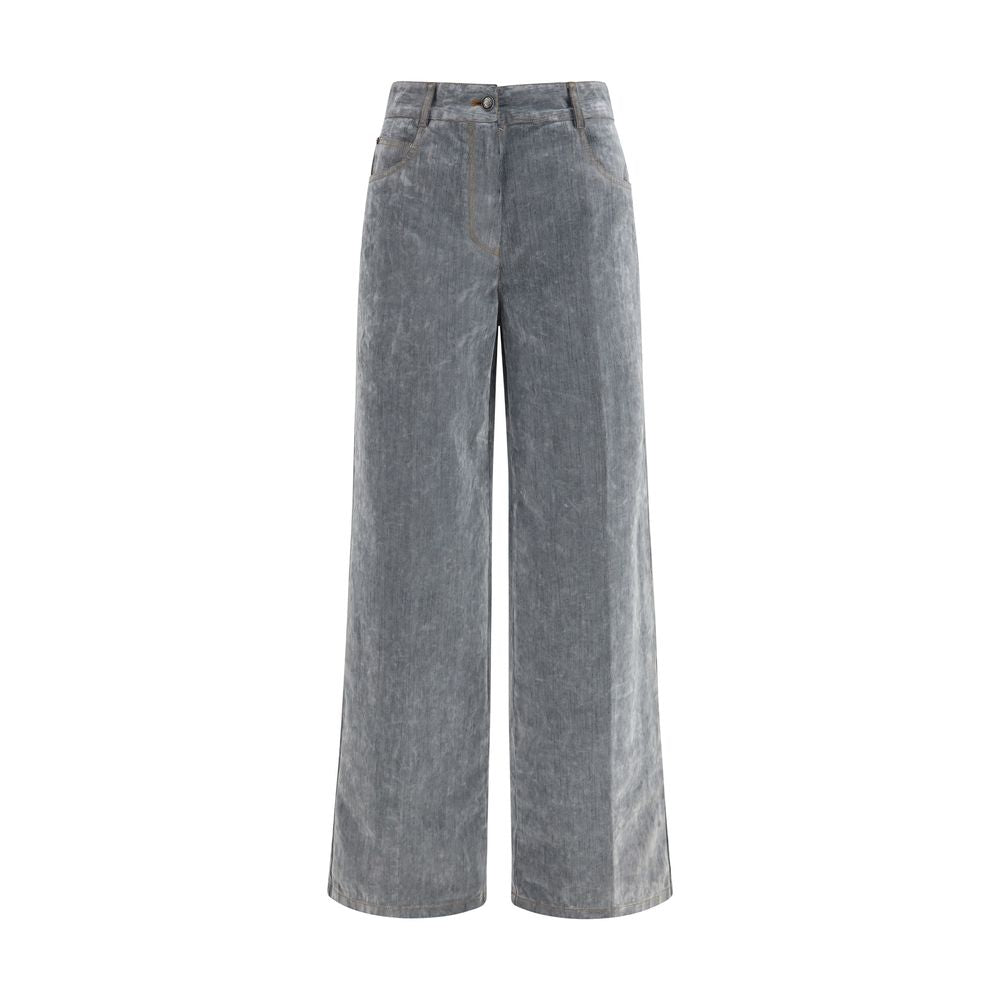 Forte_Forte Gray Cotton Jeans Women's Denim