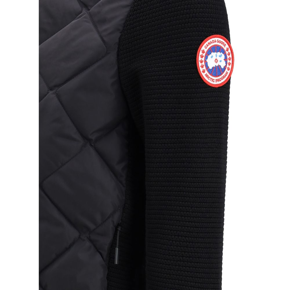 Canada Goose Black Wool Oves Aries Full-Length Women's Jacket