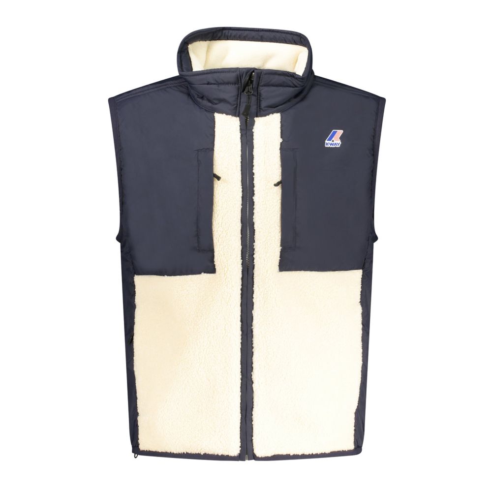 K-WAY Blue Polyamide Men Men's Jacket