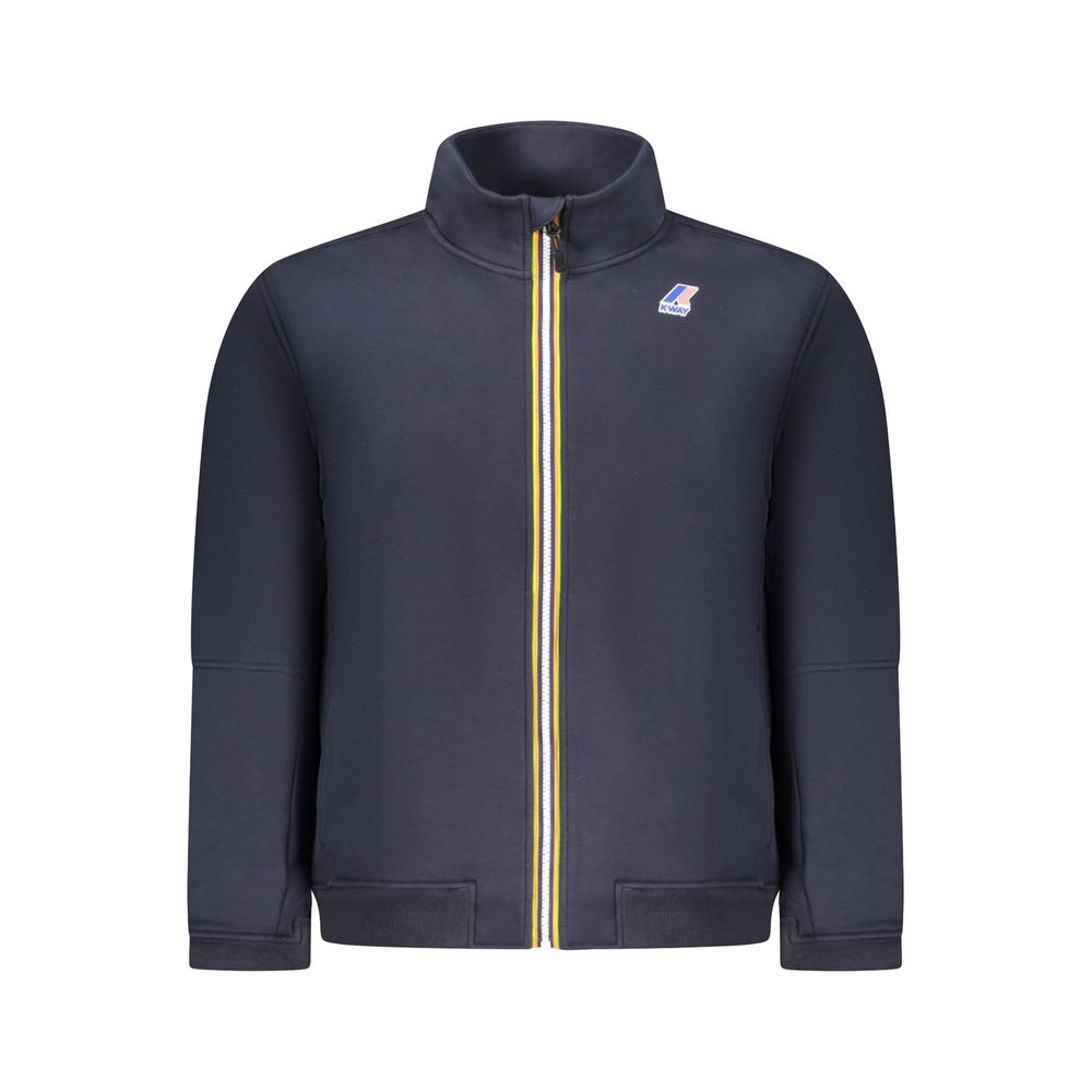 K-WAY Blue Cotton Men Men's Sweater