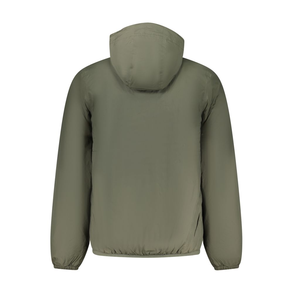 K-WAY Green Polyamide Men Men's Jacket