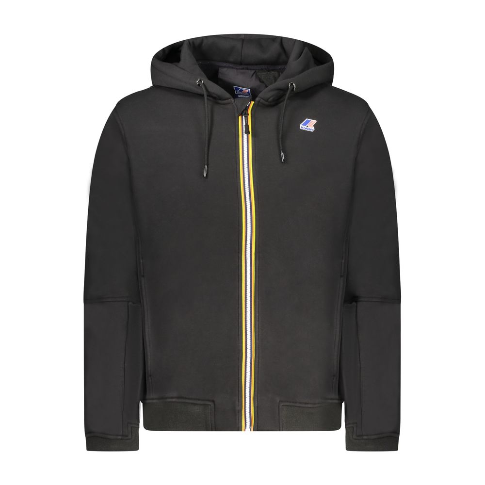 K-WAY Black Cotton Men Men's Sweater