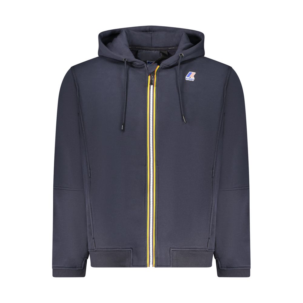 K-WAY Blue Cotton Men Men's Sweater