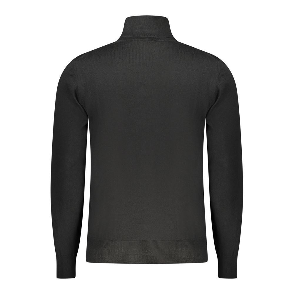 K-WAY Black Wool Men Men's Sweater