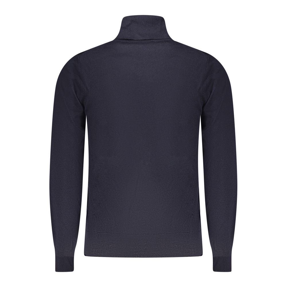 K-WAY Blue Wool Men Men's Sweater