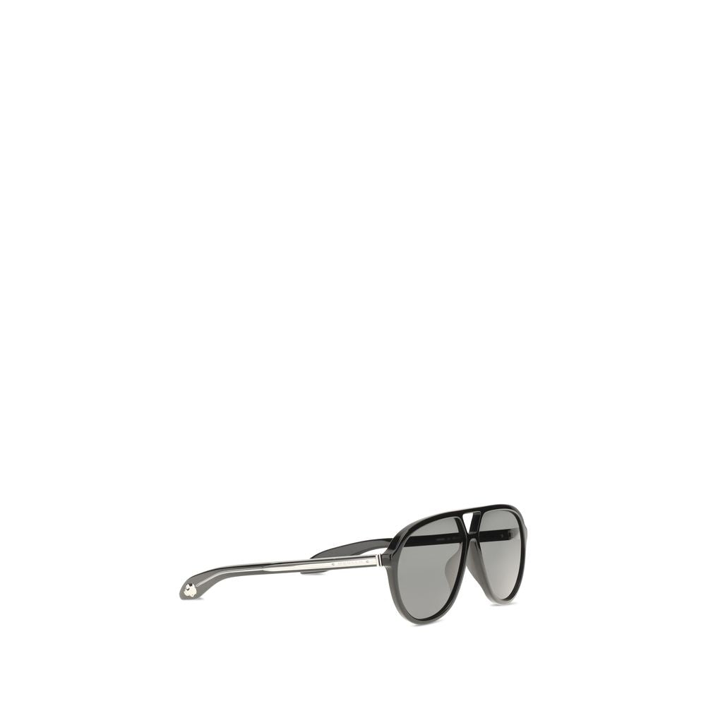 Alexander McQueen Black Acetate Women's Sunglasses