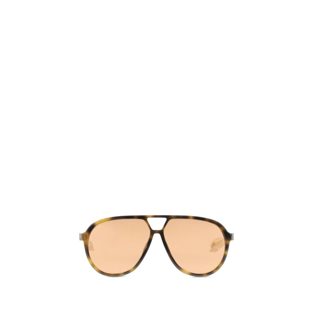 Alexander McQueen Brown Acetate Women's Sunglasses