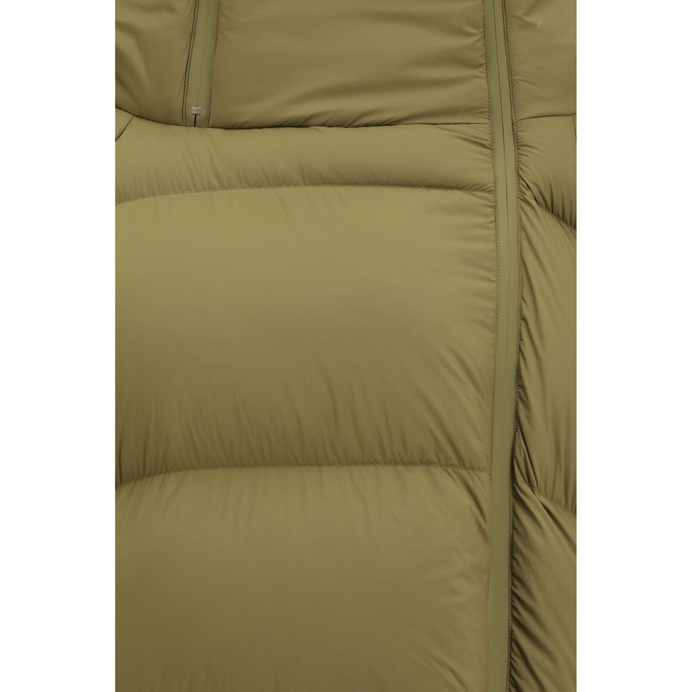 Ganni Bicolor Polyamide Full-Length Women's Jacket