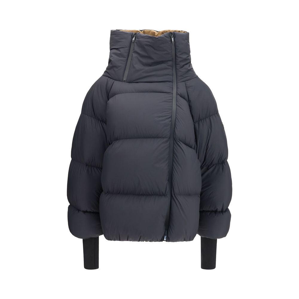 Ganni Black Polyamide Full-Length Women's Jacket