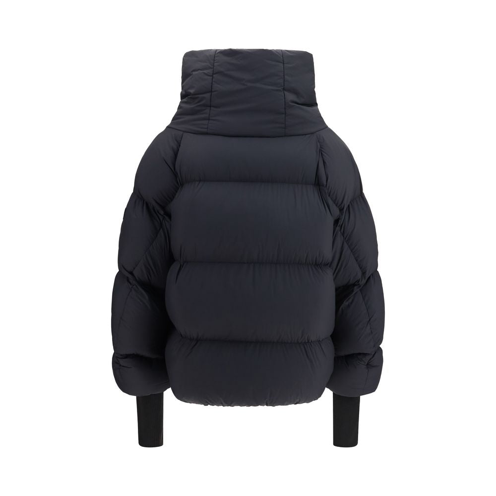 Ganni Black Polyamide Full-Length Women's Jacket