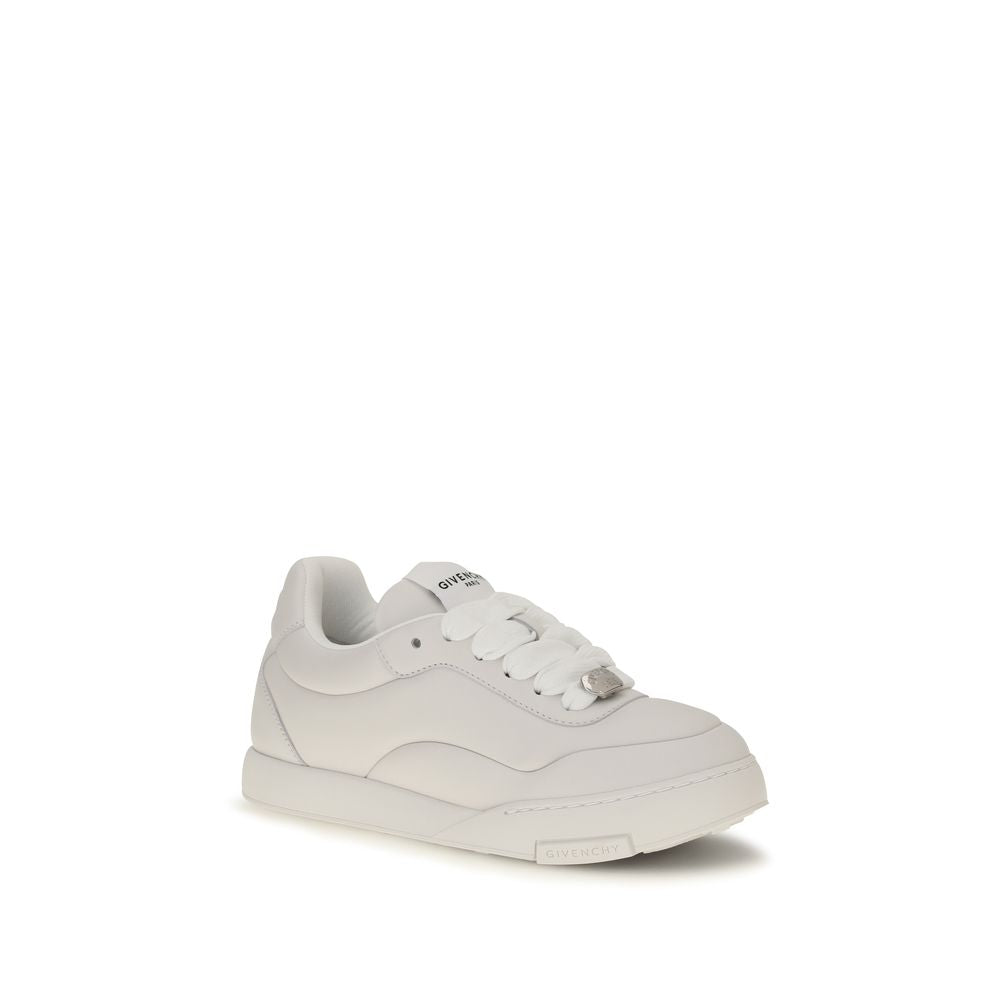 Givenchy White Lamb Ovis Aries Low Top Women's Sneakers