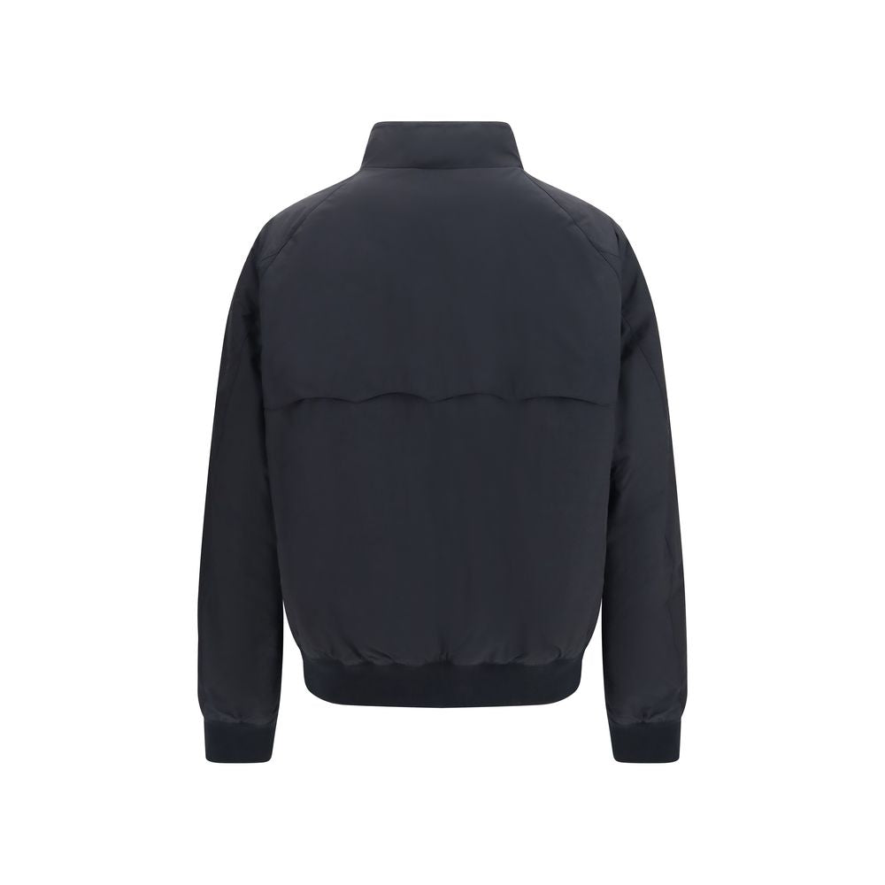 Baracuta Black Polyester Men's Bomber