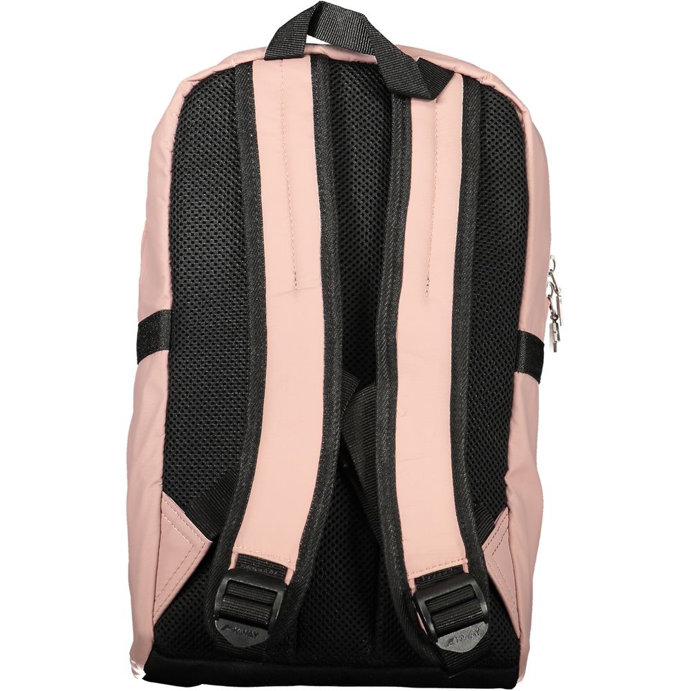 K-WAY Rosa Polyamide Unisex Men's Backpack