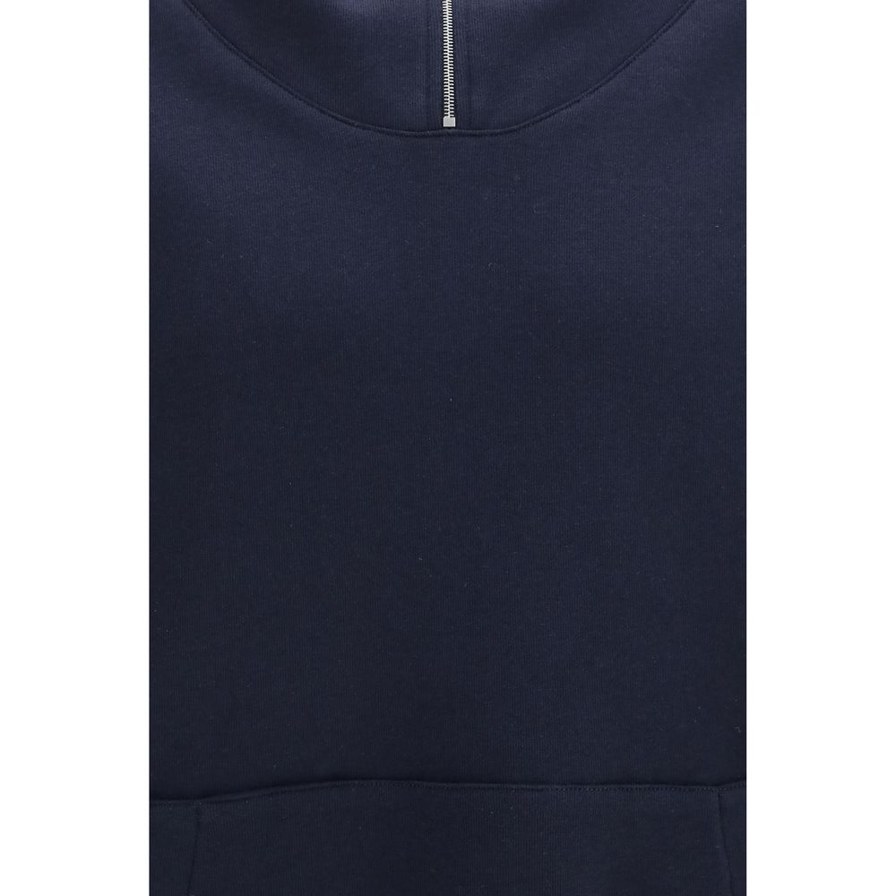 Umit Benan Blue Cotton Men's Sweatshirt
