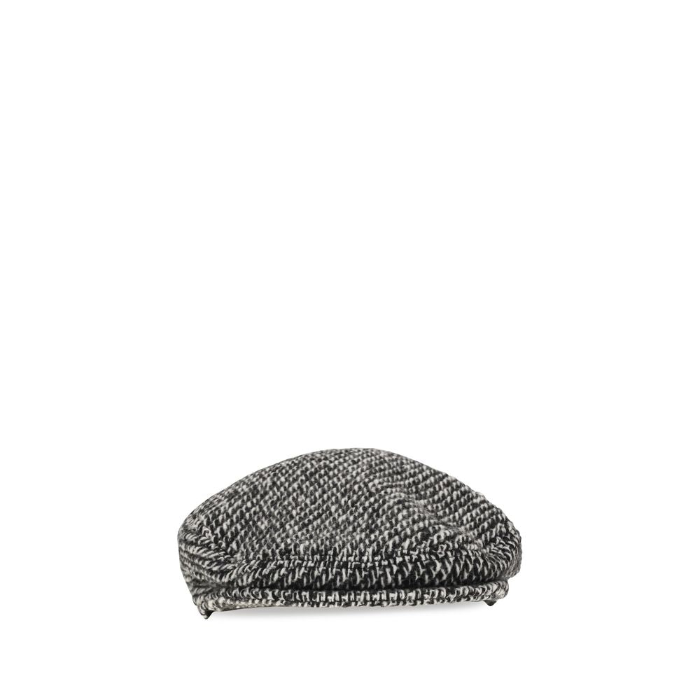 Dolce & Gabbana Multicolor Wool Oves Aries Fatcap Men's Hat