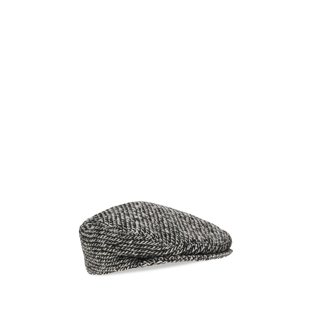 Dolce & Gabbana Multicolor Wool Oves Aries Fatcap Men's Hat