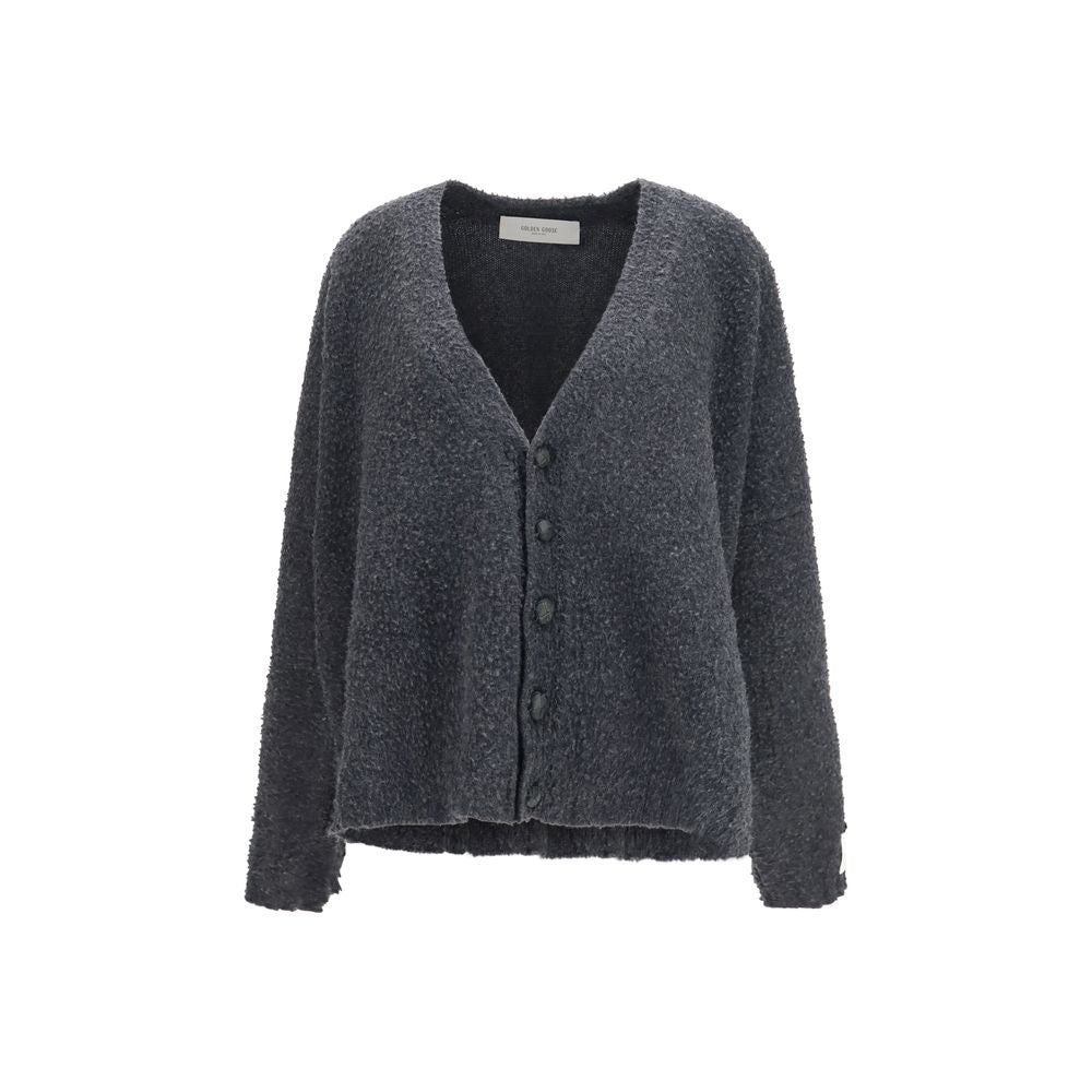 Golden Goose Gray Wool Oves Aries Women's Cardigan