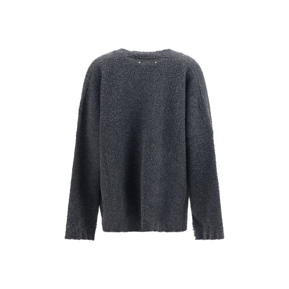 Golden Goose Gray Wool Oves Aries Women's Cardigan