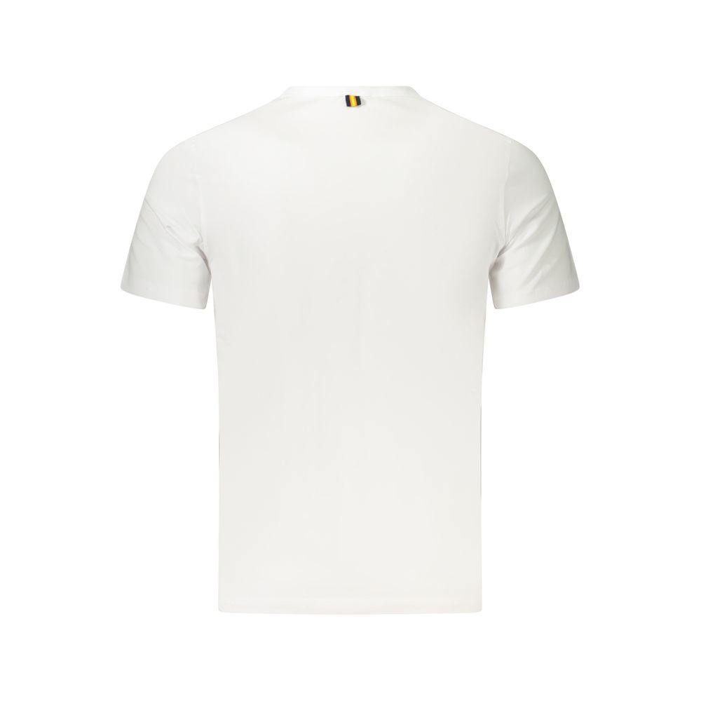 K-WAY White Cotton Men's Men's T-Shirt