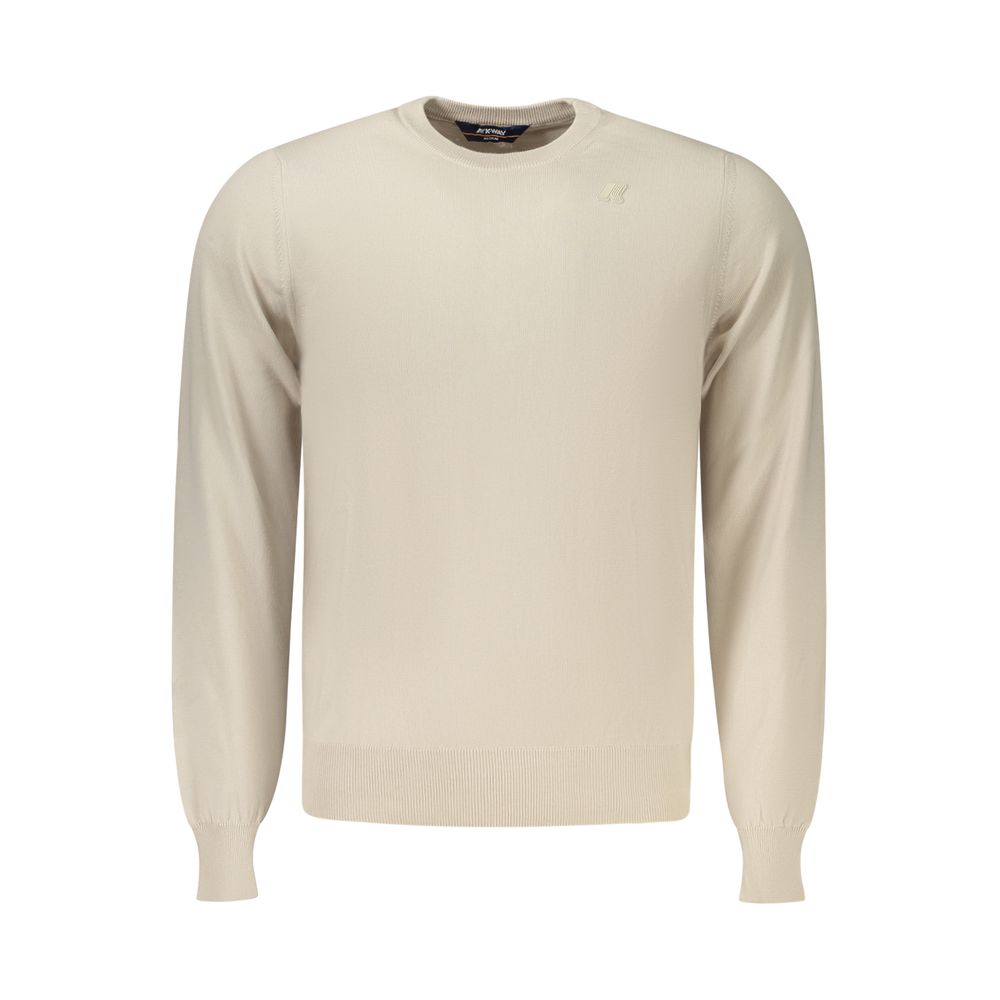 K-WAY Beige Cotton Men's Men's Maglia