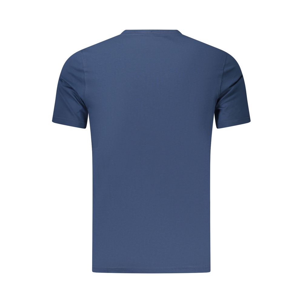 K-WAY Blue Cotton Men's Men's T-Shirt