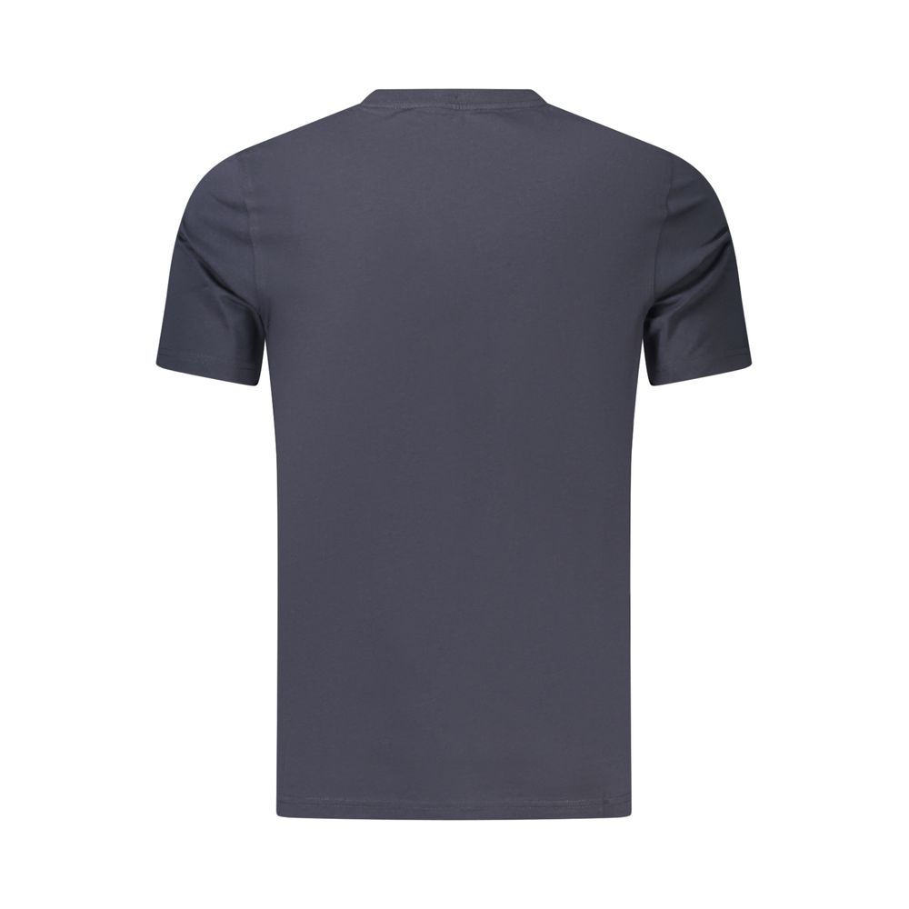 K-WAY Blue Cotton Men's Men's T-Shirt