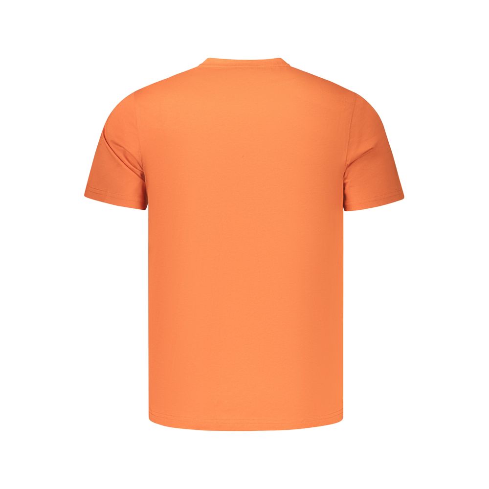 K-WAY Orange Cotton Men's Men's T-Shirt