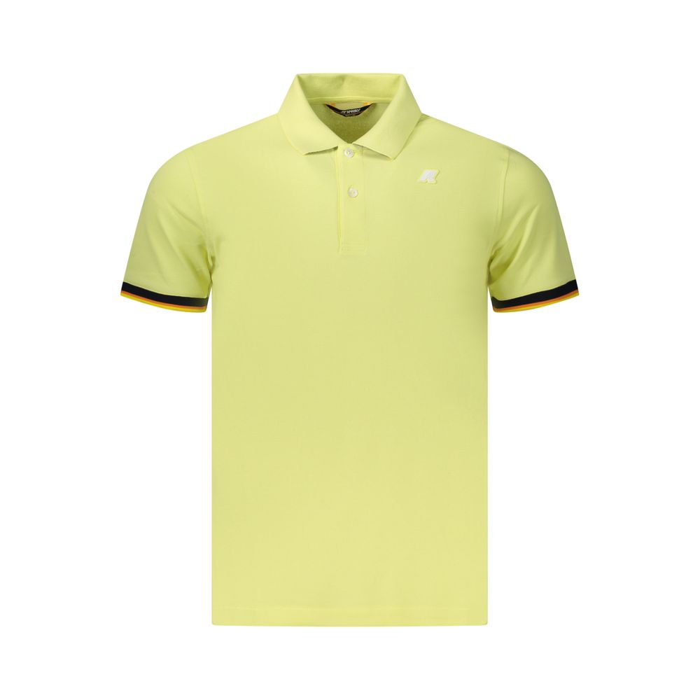 K-WAY Giallo Cotton Mens Men's Polo