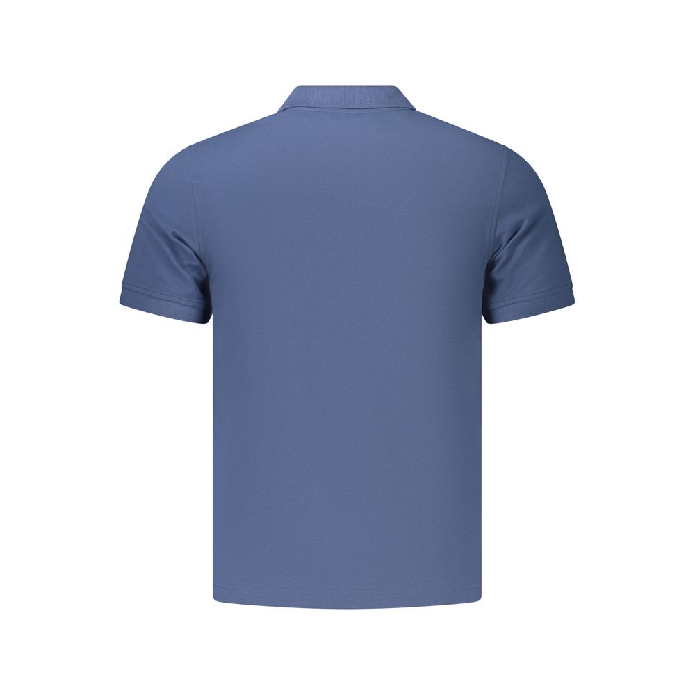 K-WAY Blue Cotton Men's Polo Men's Shirt