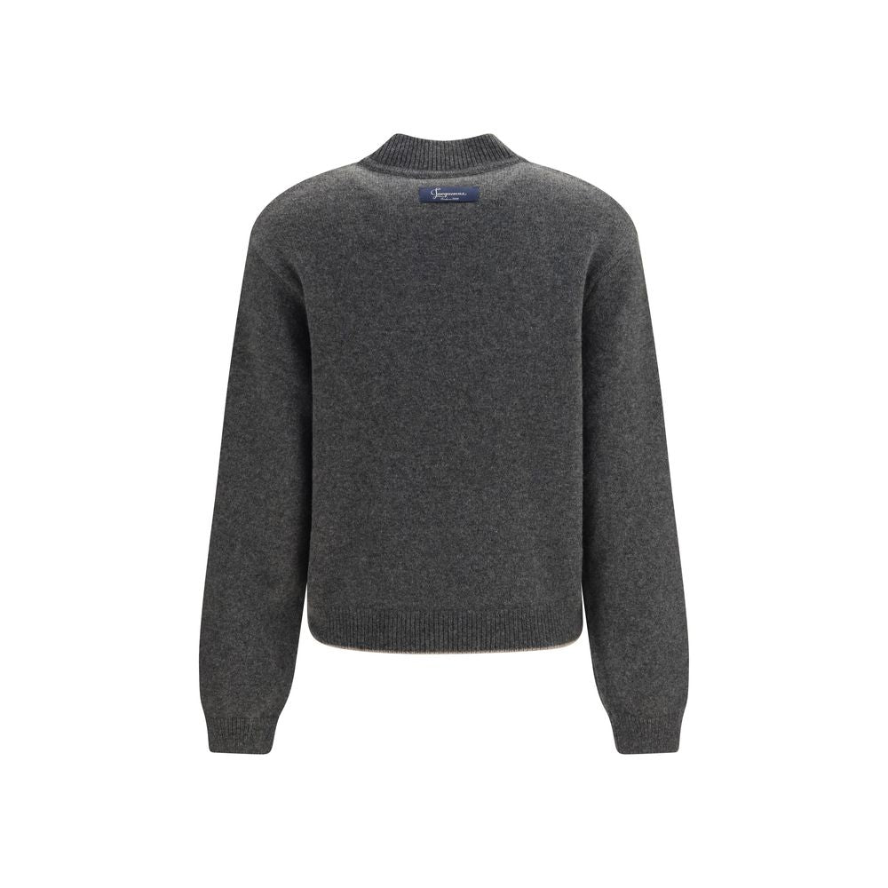 Jacquemus Gray Cashmere Women's Sweatshirt