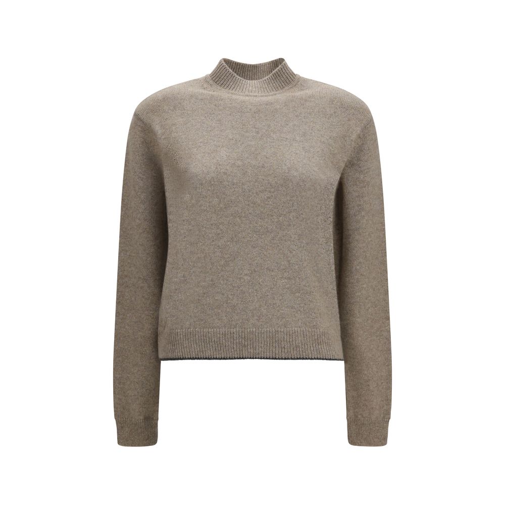 Jacquemus Beige Cashmere Women's Sweater