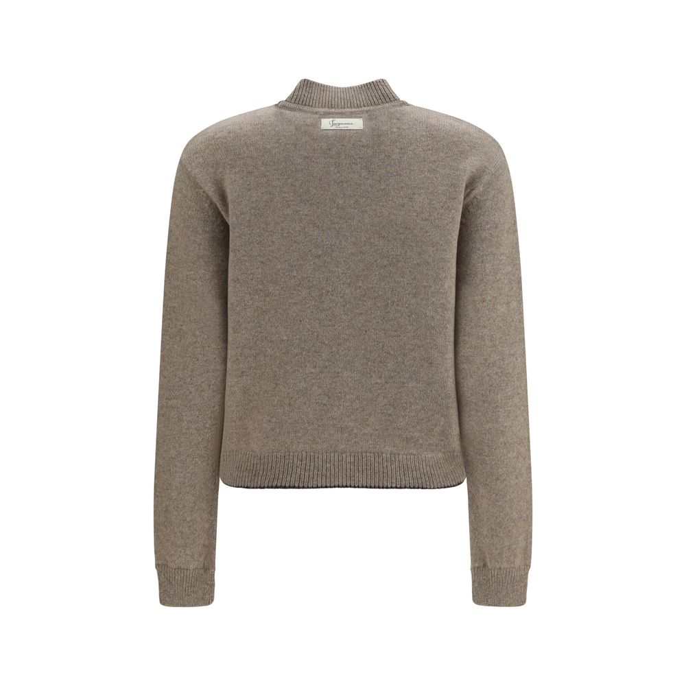 Jacquemus Beige Cashmere Women's Sweater