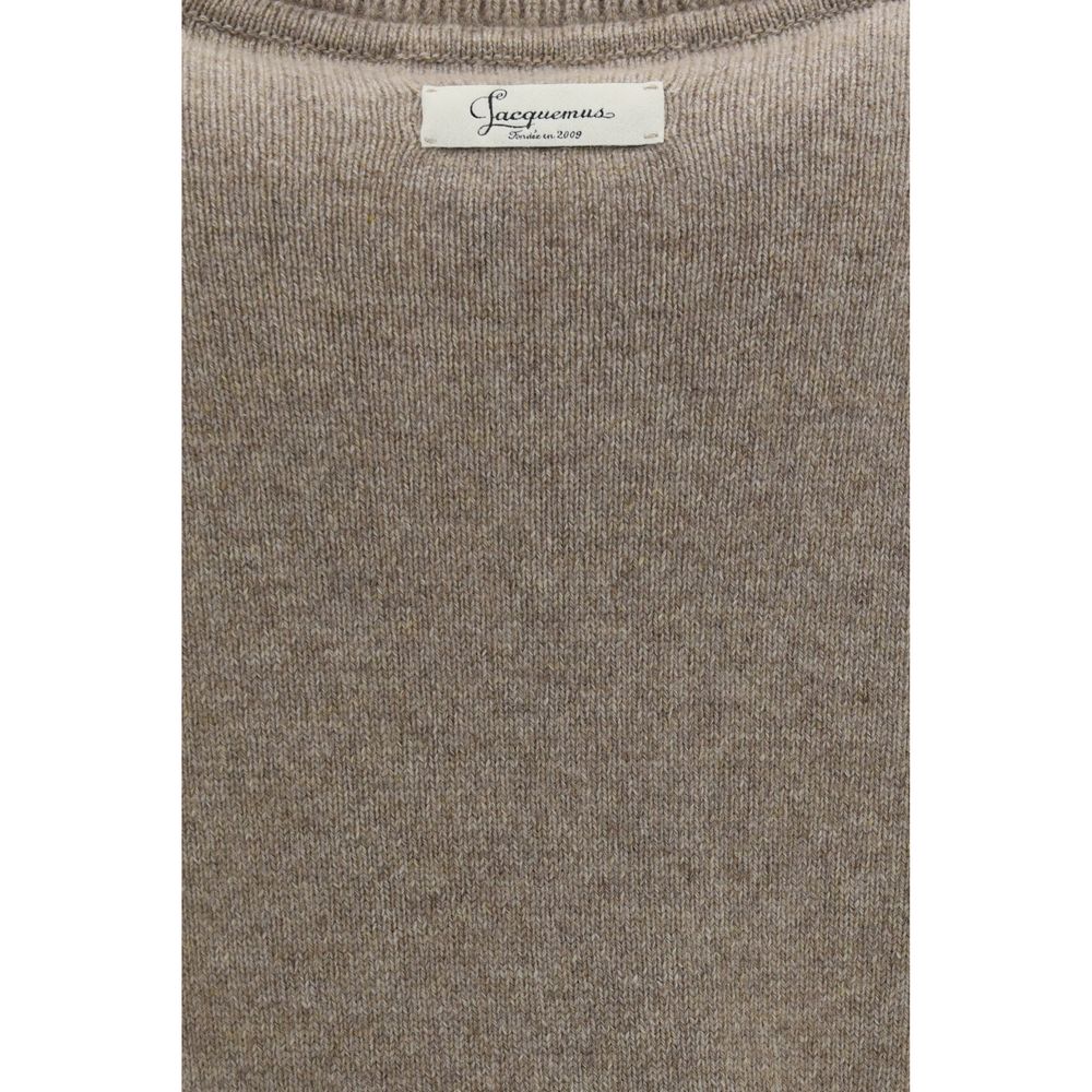 Jacquemus Beige Cashmere Women's Sweater