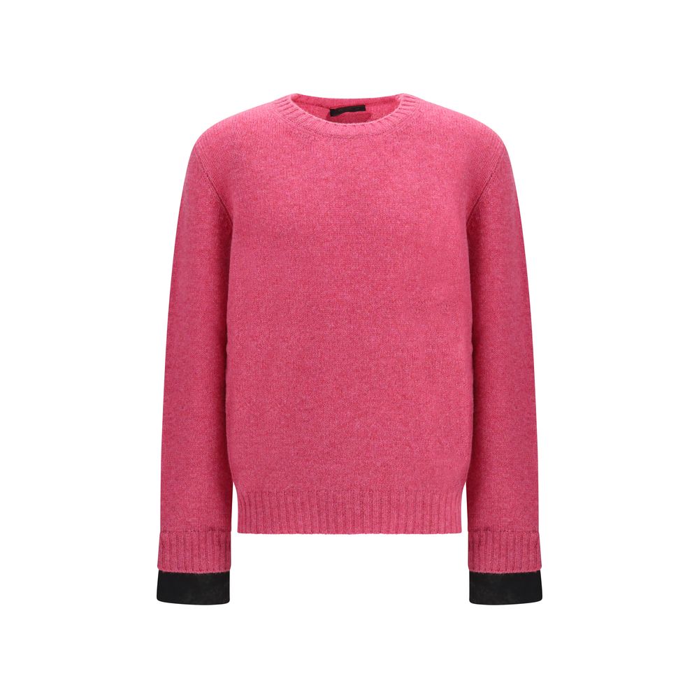 Prada Multicolor Wool Oves Aries Men's Sweatshirt