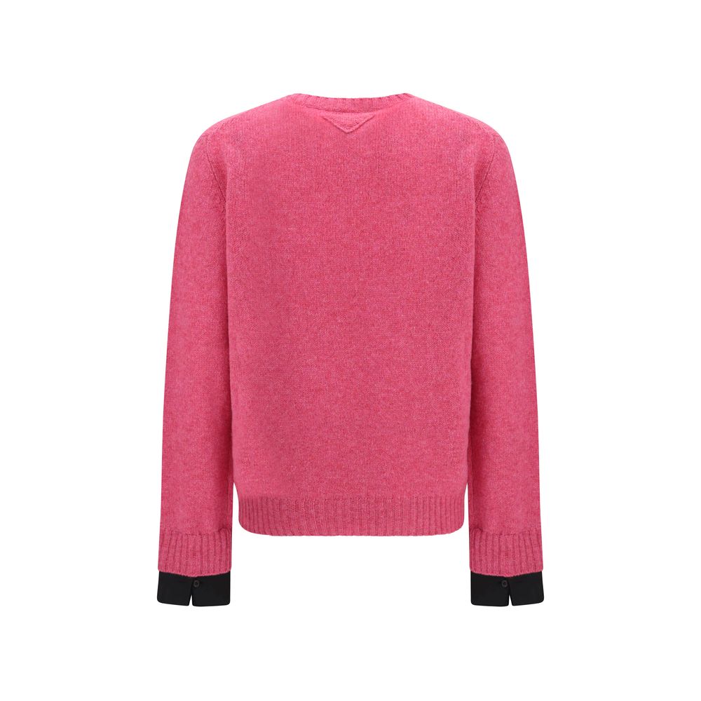 Prada Multicolor Wool Oves Aries Men's Sweatshirt