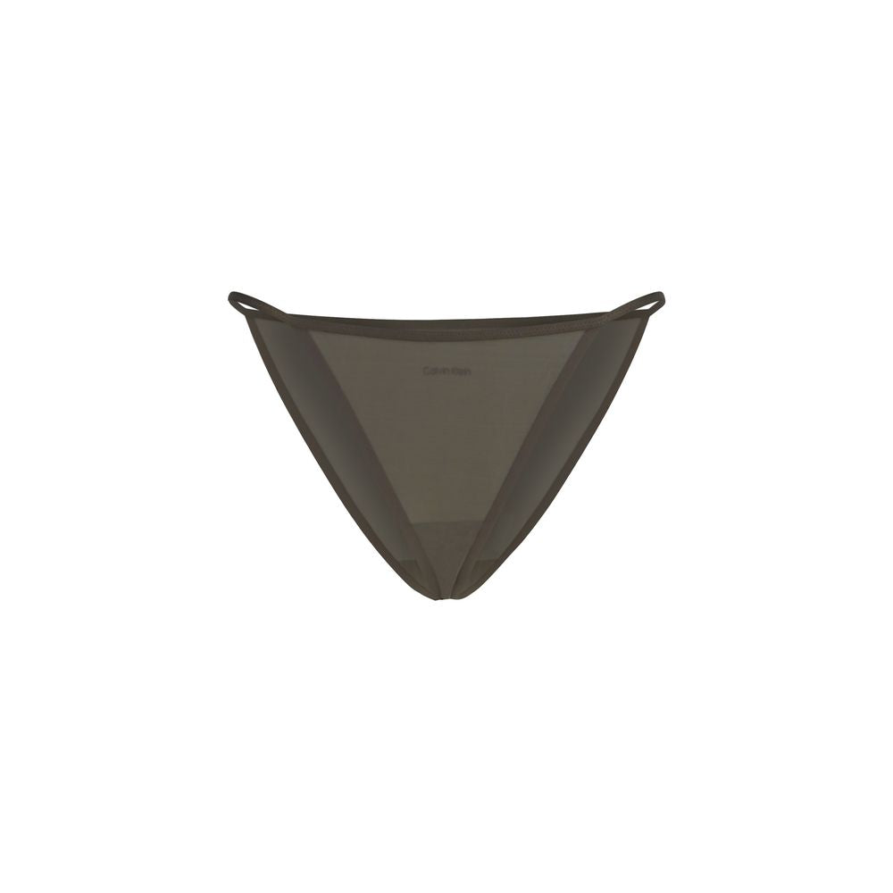 Calvin Klein Gray Nylon Women's Pantie