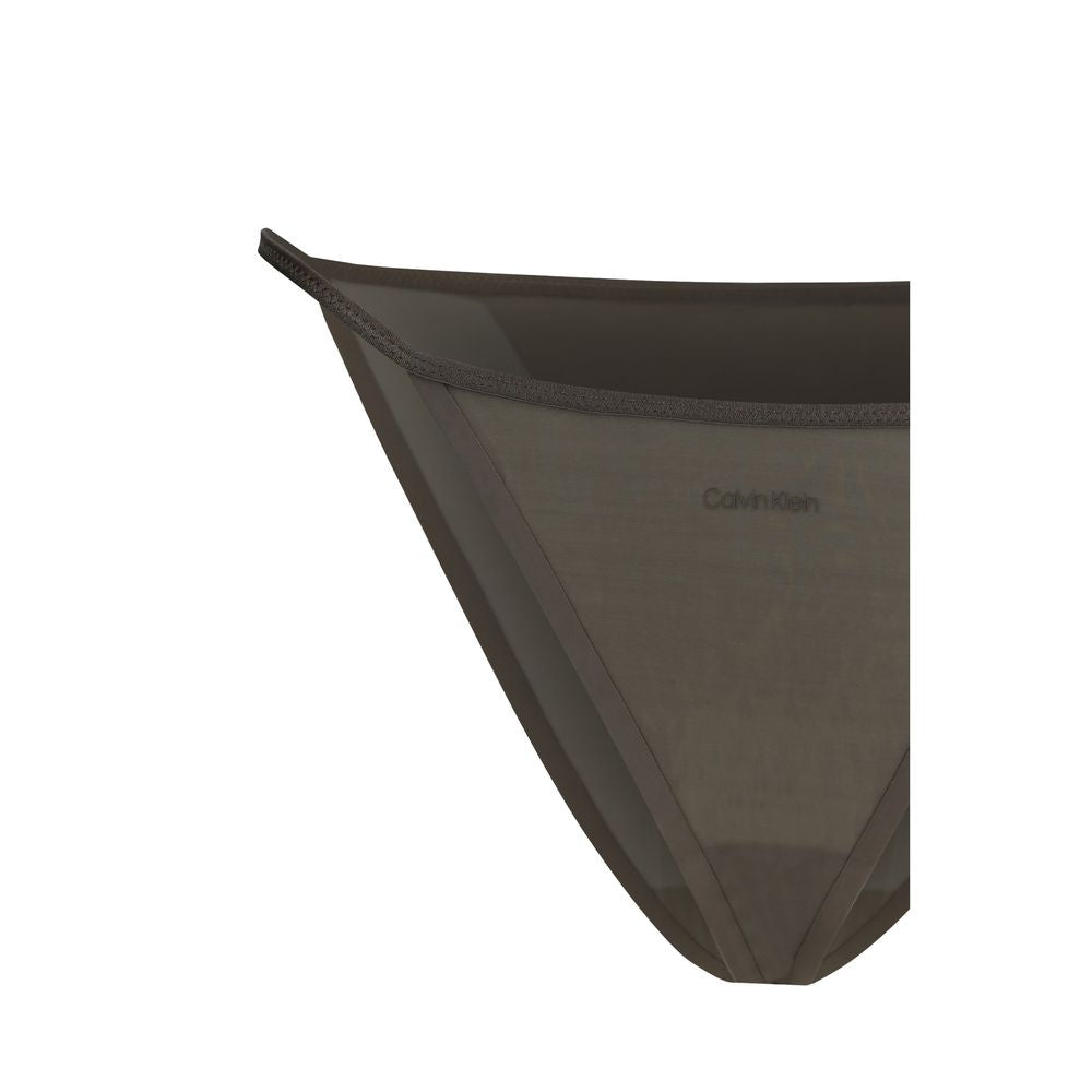 Calvin Klein Gray Nylon Women's Pantie