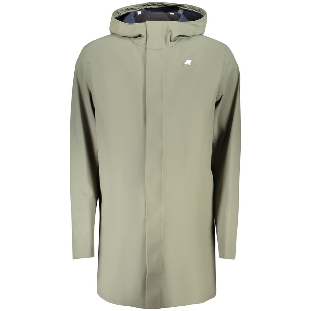 K-WAY Verde Polyester Mens Men's Jacket