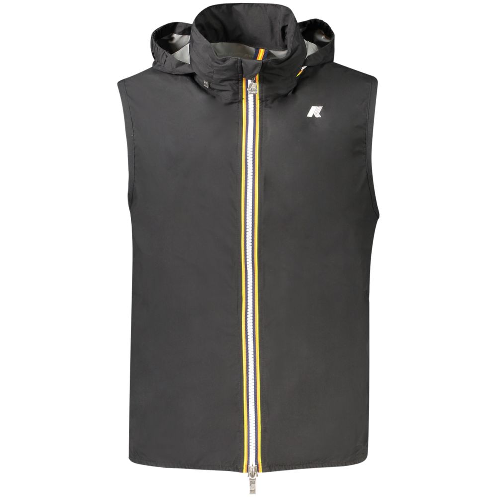 K-WAY Black Polyester Men's Men's Jacket