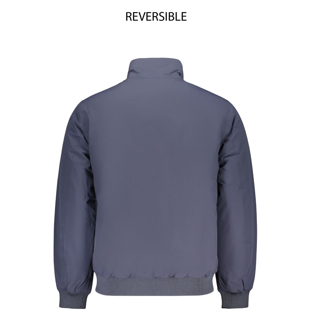 K-WAY Blue Polyamide Men's Men's Jacket
