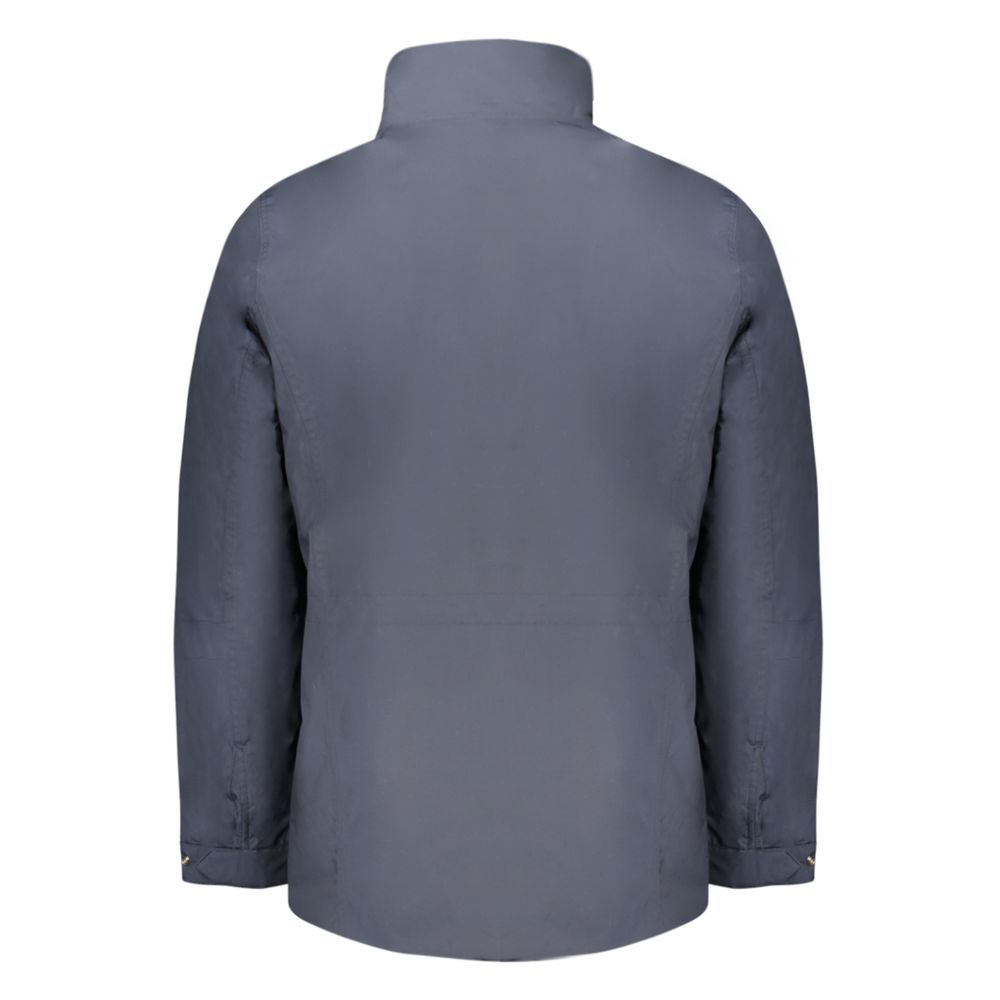 K-WAY Blue Polyester Men's Men's Jacket