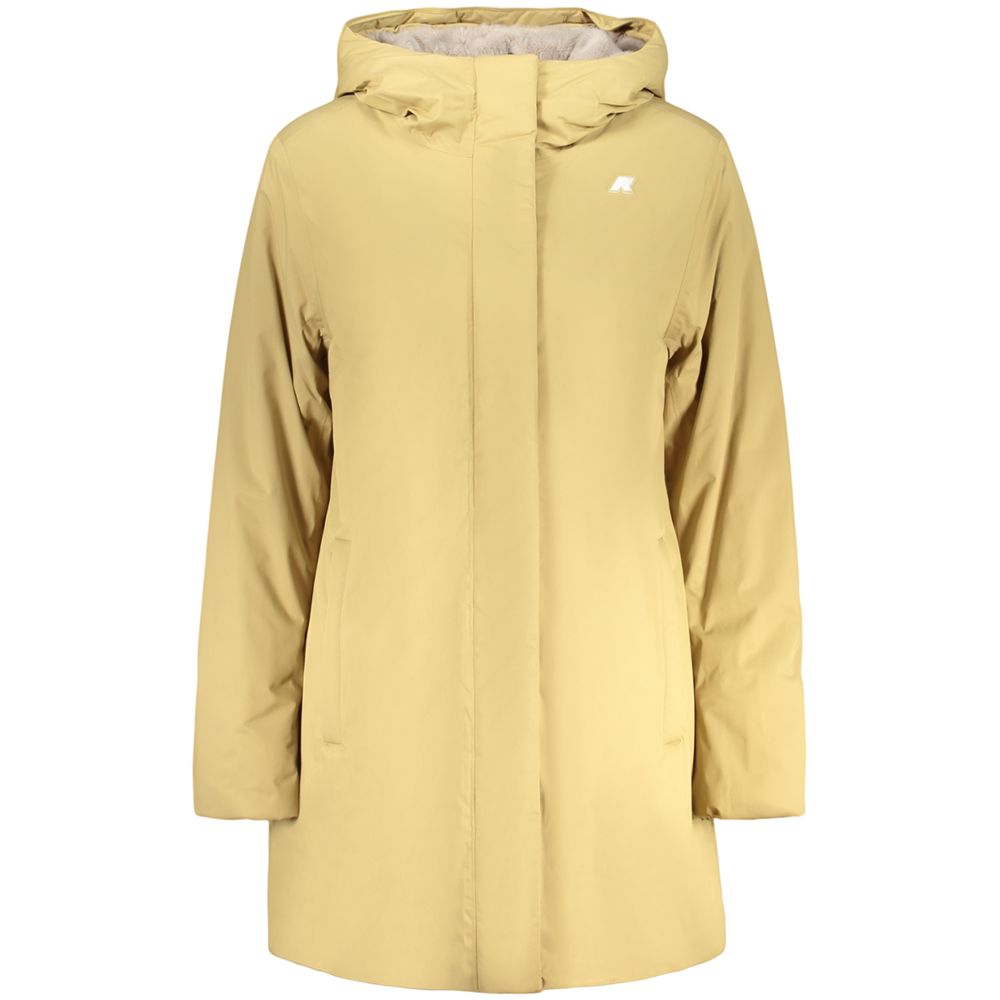 K-WAY Beige Polyester Women's Women's Jacket