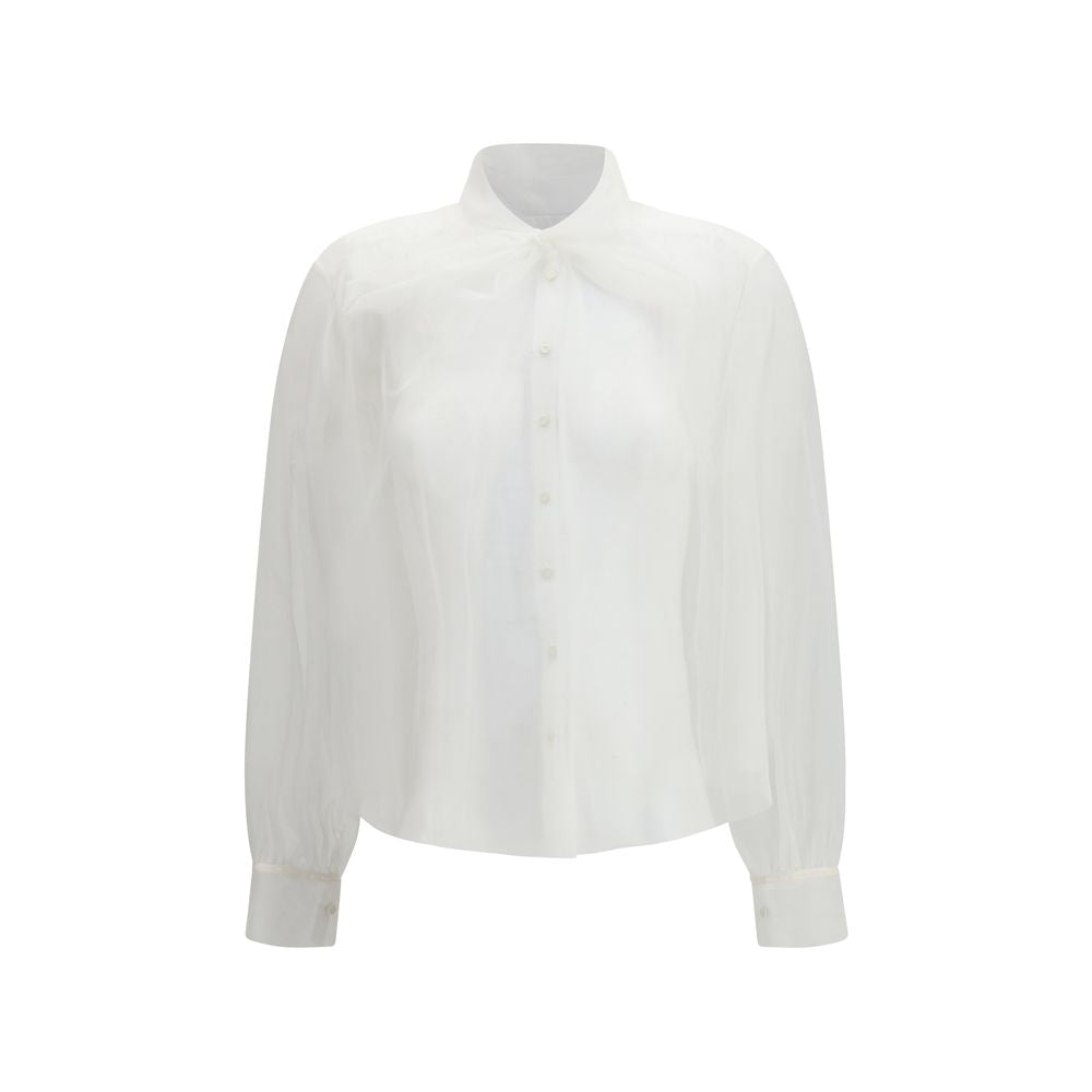 Forte_Forte White Polyester Women's Shirt