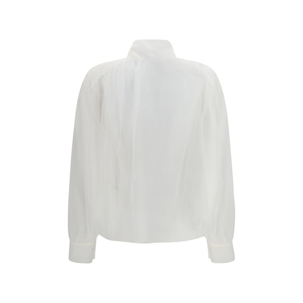 Forte_Forte White Polyester Women's Shirt