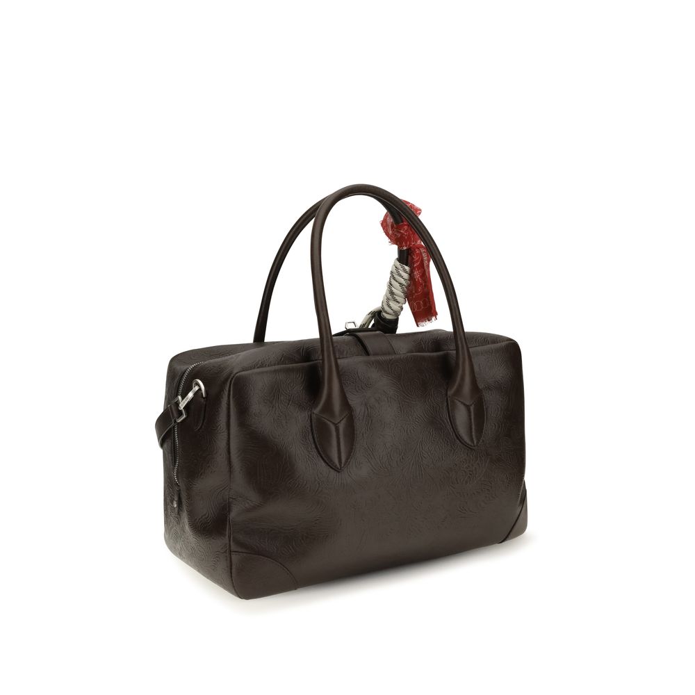 Golden Goose Brown Calf Leather Bos Taurus Women's Handbag