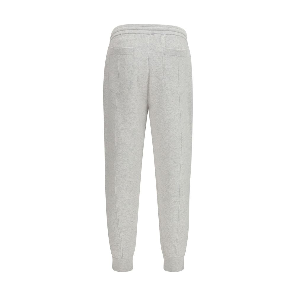 Brunello Cucinelli Gray Cashmere Casual Men's Pants