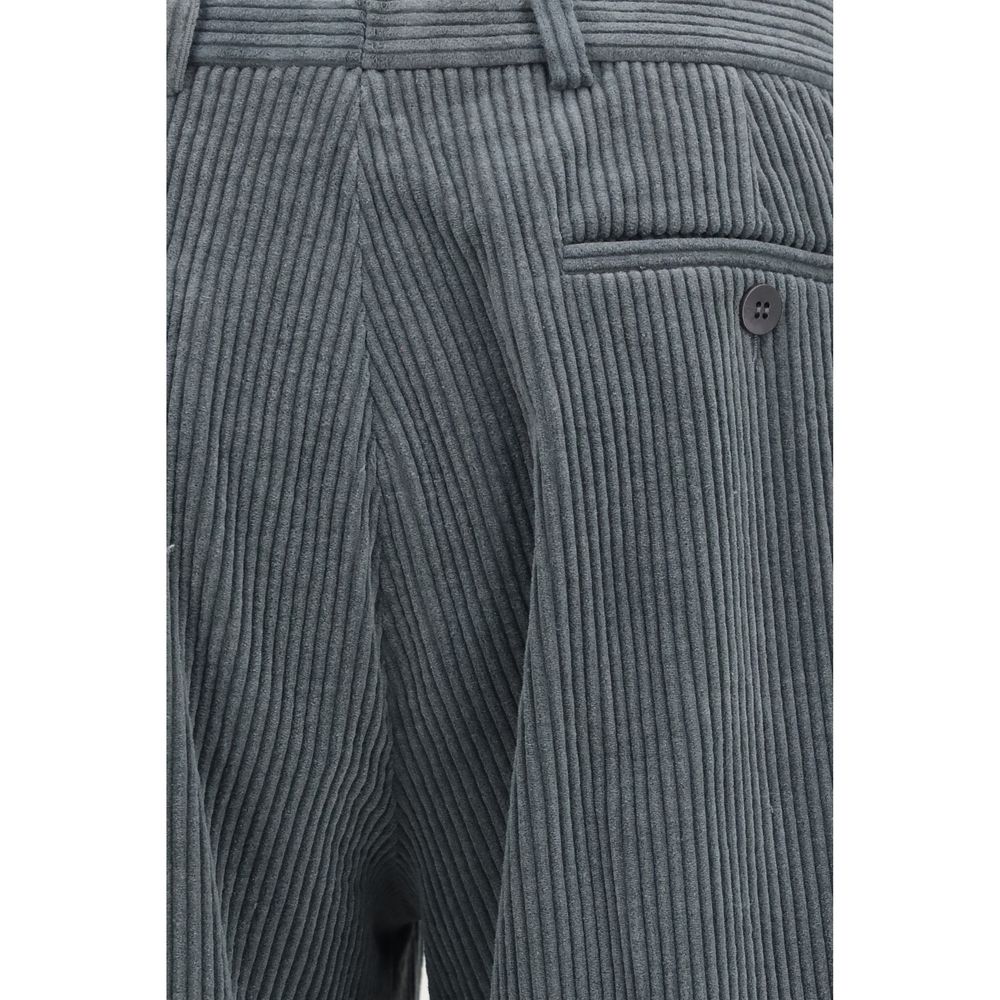 Magliano Gray Cotton Casual Men's Pants