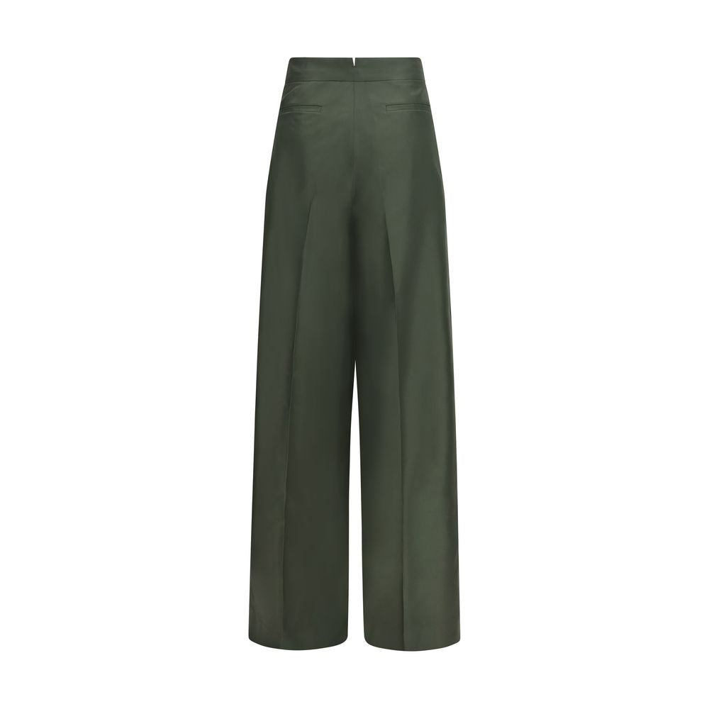 SA SU PHI Bicolor Silk Casual Women's Pants